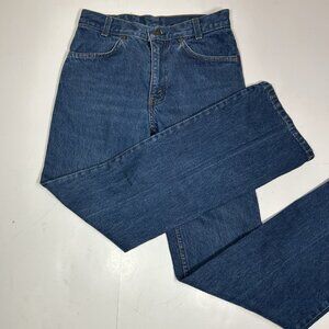 Vtg Levi’s 506 Jeans Tag Sz 29x30 Blue Denim 100% Cotton Made Canada Orange Tab